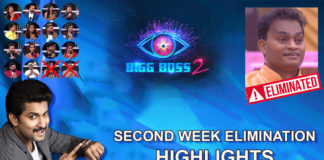 Bigg Boss 2 Telugu Season Second Week Elimination