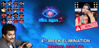 Bigg Boss2 Telugu 4th Week Elimination/Highlights