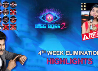 Bigg Boss2 Telugu 4th Week Elimination/Highlights