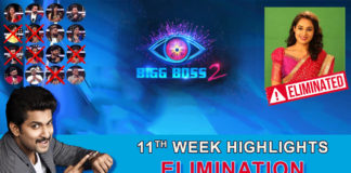 Bigg Boss 2 telugu 11th week elimination highlights
