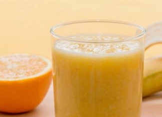 Orange Milkshake Recipe