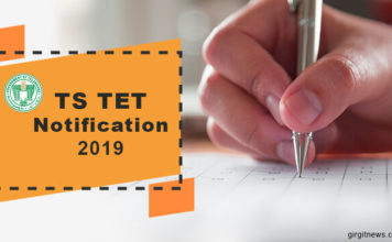 Telangana TET 2019 Notification | Exam Date | Syllabus | Online Application