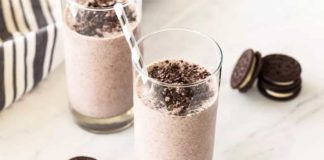 Oreo Cookie Milkshake Recipe