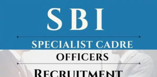 SBI 447 Specialist Cadre Officer Recruitment 2019
