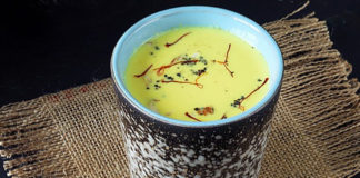 How to Make Kesari Milk - Recipe